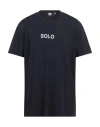 Aspesi Man T-shirt Midnight Blue Size 3xl Cotton