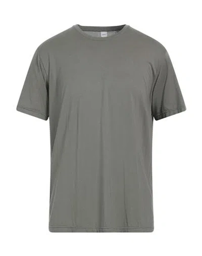Aspesi Man T-shirt Military Green Size Xl Bamboo Fiber, Cotton