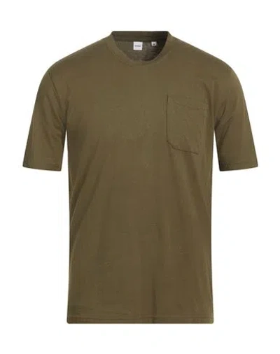 Aspesi Man T-shirt Military Green Size 3xl Cotton