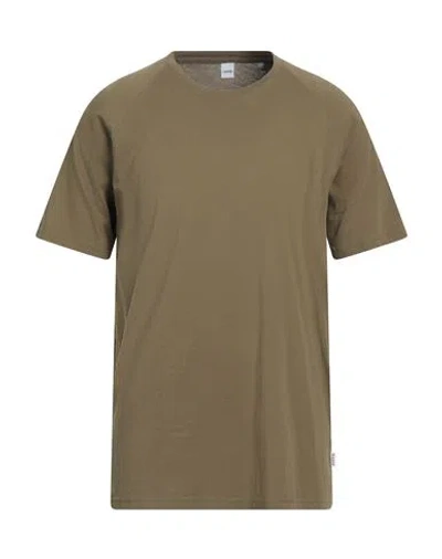 Aspesi Man T-shirt Military Green Size Xl Cotton