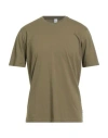Aspesi Man T-shirt Military Green Size Xl Cotton In Green