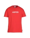 Aspesi Man T-shirt Red Size Xxl Cotton In Red