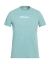 Aspesi Man T-shirt Sage Green Size S Cotton In Sage Green