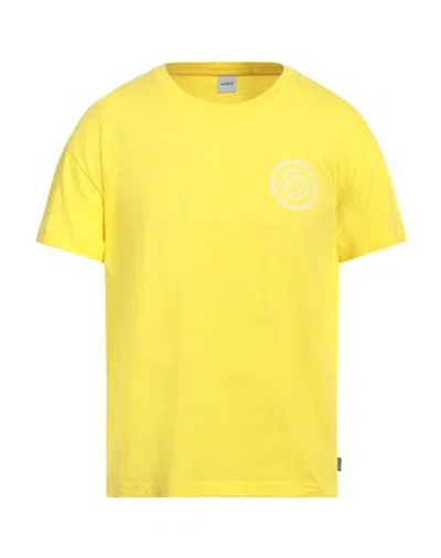 Aspesi Man T-shirt Yellow Size Xl Cotton
