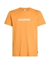 Aspesi Man T-shirt Mandarin Size M Cotton In Orange