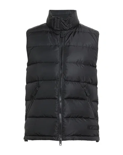 Aspesi Man Vest Black Size Xl Polyamide