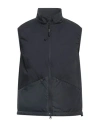 Aspesi Man Vest Midnight Blue Size Xxl Polyamide