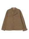 Aspesi Mash Shirt Jacket In Brown