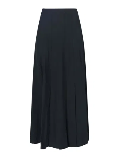 ASPESI FALDA SEMILARGA - NEGRO