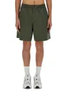 Aspesi Khaki Solid Shorts In Multi