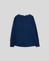 Aspesi Merino Wool Sweater In Blue
