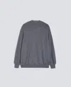 Aspesi Merino Wool Turtleneck Jumper In Gray