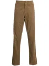 Aspesi Trousers With Functional Pockets And Belt Loops In Brown
