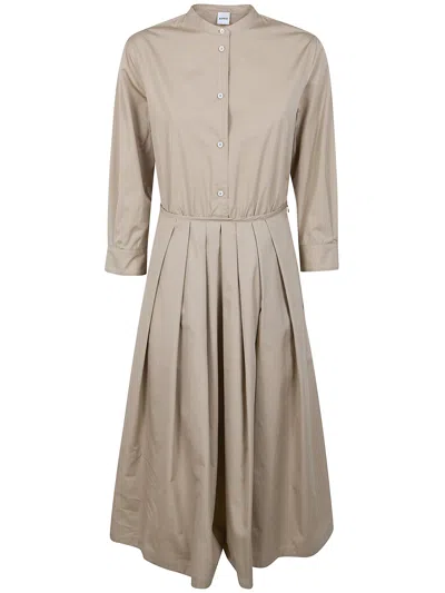 Aspesi Midi Dress In Gray