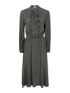 Aspesi Midi Dress In Green