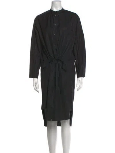 Pre-owned Aspesi Midi Length Dress In Black