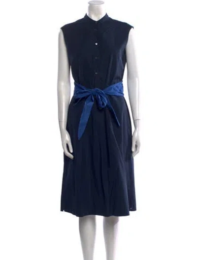 Pre-owned Aspesi Midi Length Dress In Blue