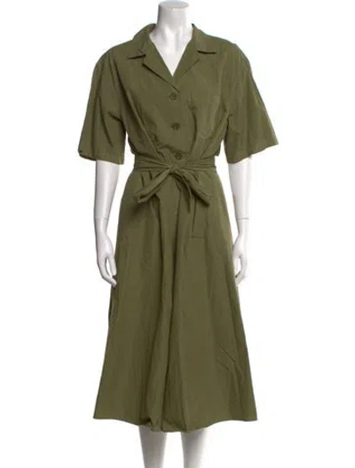 Pre-owned Aspesi Midi Length Dress In Green