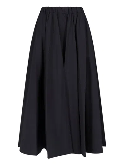 Aspesi Midi Skirt In Blue