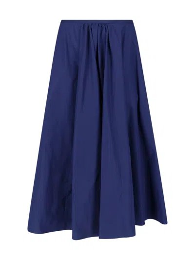 Aspesi Midi Skirt In Light Blue