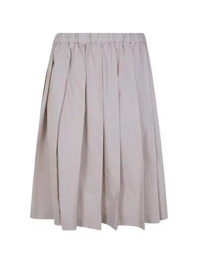 Aspesi Midi Skirt In Gray