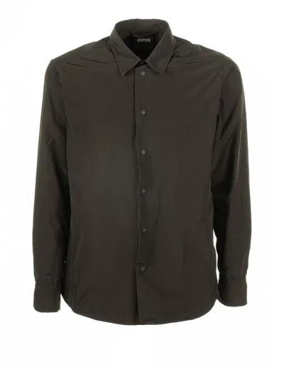 Aspesi Military Clothing Jacket In Brown