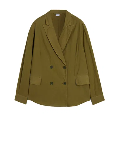 Aspesi Military Green Double Breasted Jacket