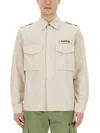 Aspesi Camicia Field Shirt In Tela Di Cotone - Naturale
