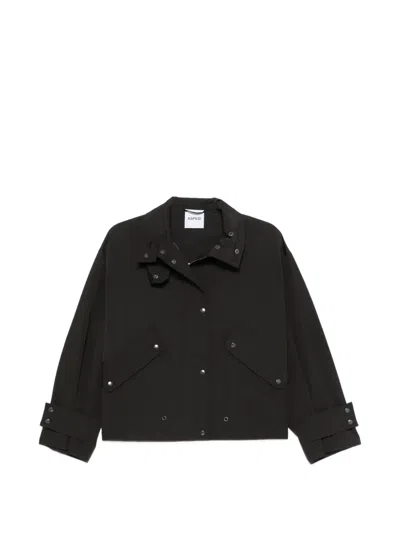 Aspesi Millepiedi Press-stud Jacket In Black