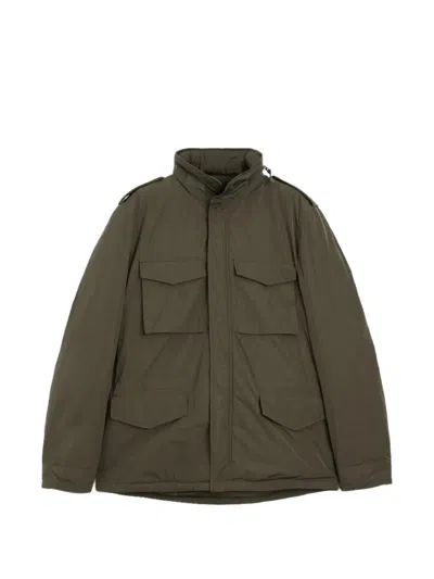 Aspesi Mini Field Down Jacket In Green