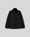 Aspesi Mini Field Jacket Foderato - Nero In Nero