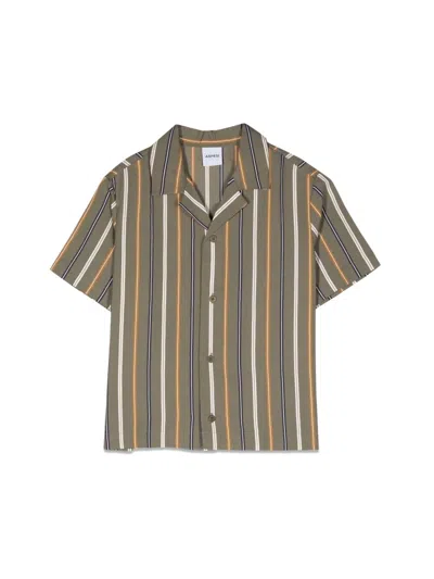Aspesi Mini Short Sleeve Shirt In Green
