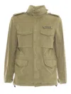 Aspesi Minifield Cot Jacket In Green
