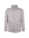 Aspesi "minifield Cot" Jacket In Gray