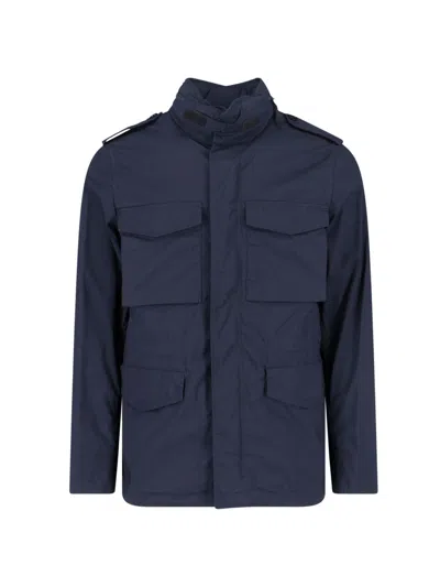 Aspesi Minifield Jacket In Blue