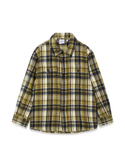 Aspesi Kids' M/l Plaid Shirt In Multicolour