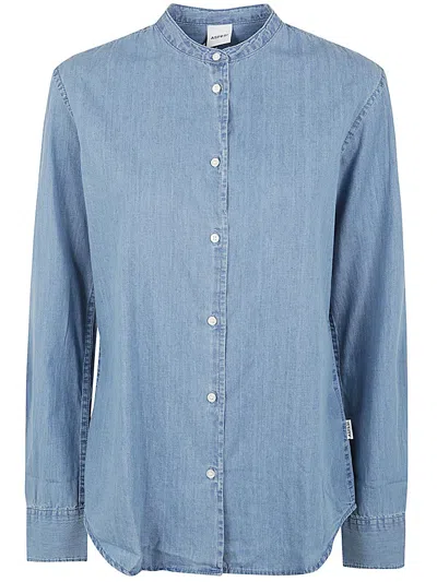 Aspesi Mod 5416 Shirt In Blue