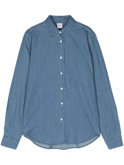 Aspesi Denim Shirt In Blue