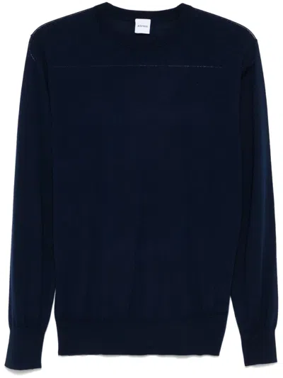 Aspesi Mod. M195 Knitwear In Blue