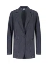 Aspesi Jacket  Woman Color Blue In Blue