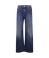 Aspesi Patch-detail Cotton Jeans In Blue