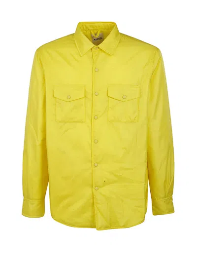 Aspesi Mod13 Shirt Plus In Yellow