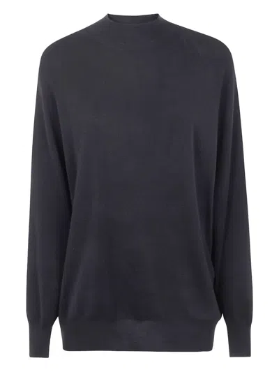 ASPESI MOD.3975 LONG SLEEVE KNIT,3375.V108 01241 NERO