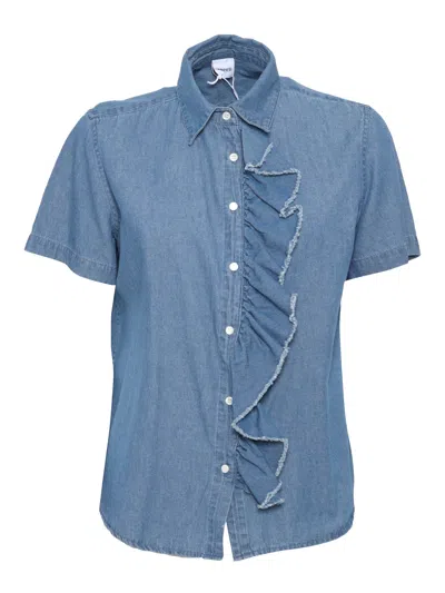 Aspesi Mod.5403 Shirt In Light Blue