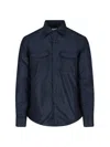 Aspesi Modern Button-down Shirt With Chest Pockets In Blue