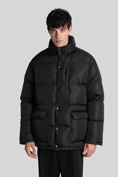ASPESI MOSCHINO II PUFFER IN BLACK POLYAMIDE