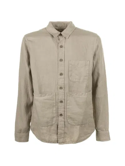 Aspesi Multi-pockets Jacket In Neutral