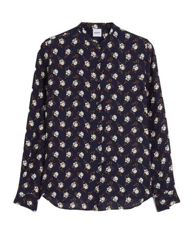 ASPESI ASPESI NAIVE ROSE CREPE SHIRT