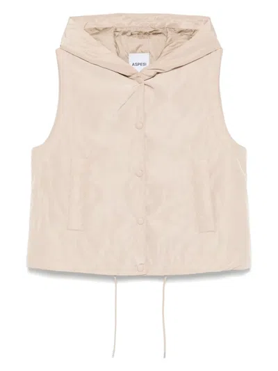 Aspesi Narii Gilet In Neutrals