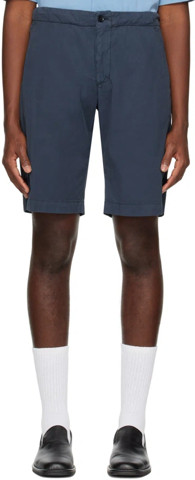 Aspesi Navy Bermuda Shorts In 85098 - Navy / Navy
